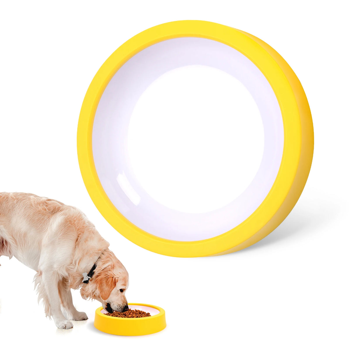 Slow Feeder Dog Bowl – Anti-Gulp Maze Design