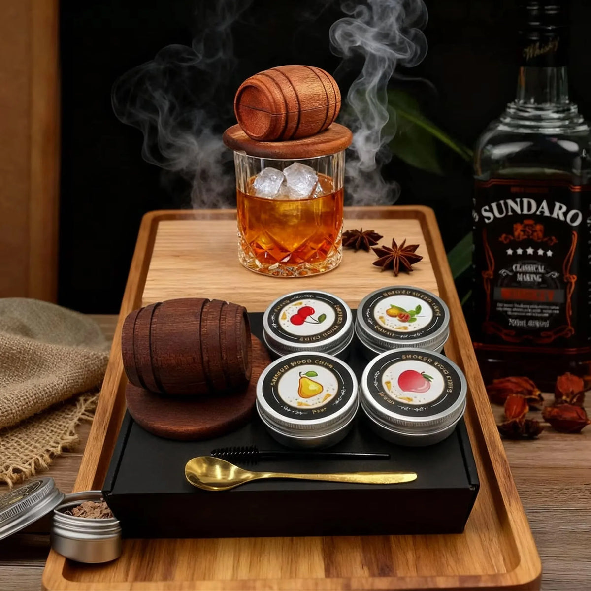 Cocktail Smoker Kit – Whiskey Smoker Gift Set