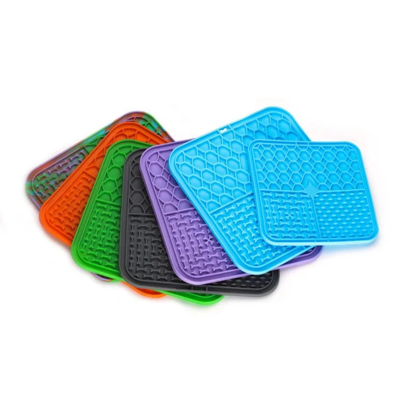 Calming Dog Lick Mat with Suction Cups