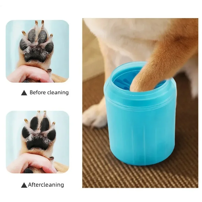 Dog Paw Cleaner Cup – Mess-Free Muddy Paw Washer