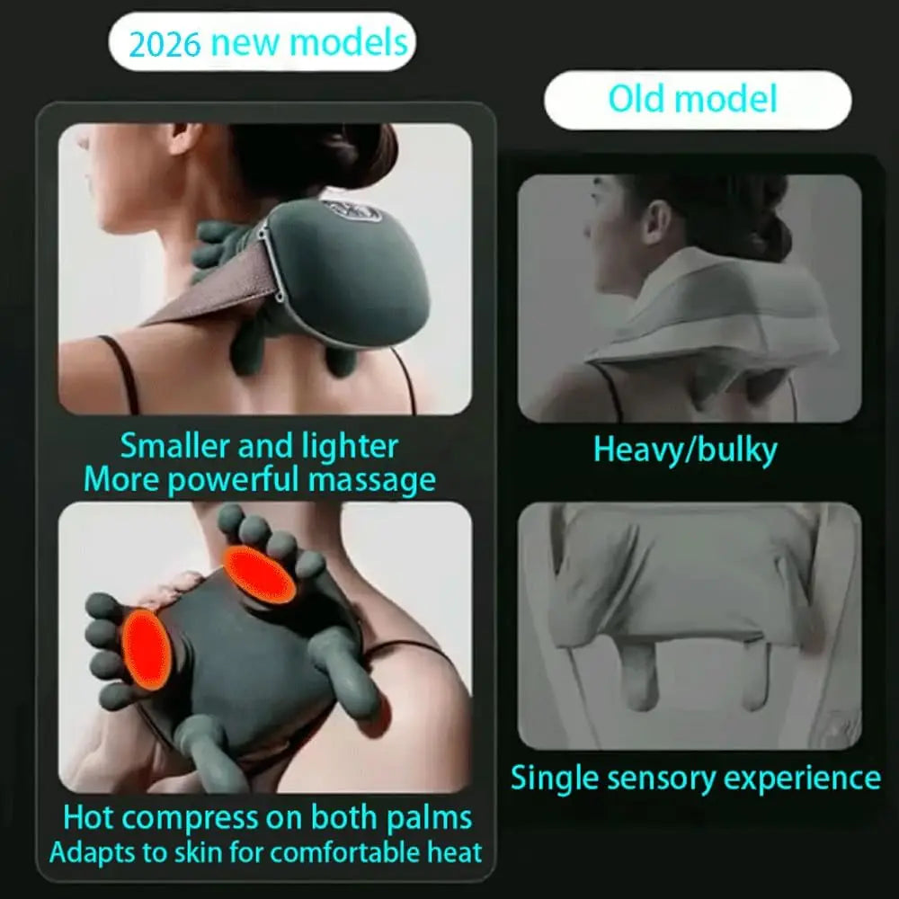 Cordless Heated Neck & Shoulder Massager