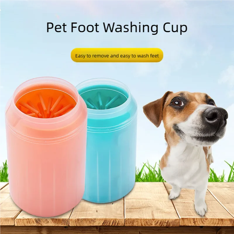 Dog Paw Cleaner Cup – Mess-Free Muddy Paw Washer