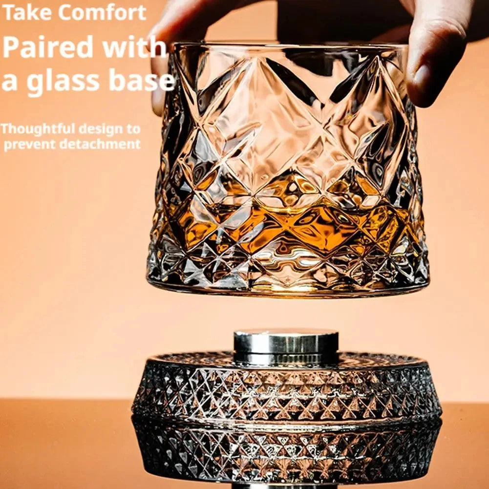 Spinning Whiskey Glasses – Set of 2