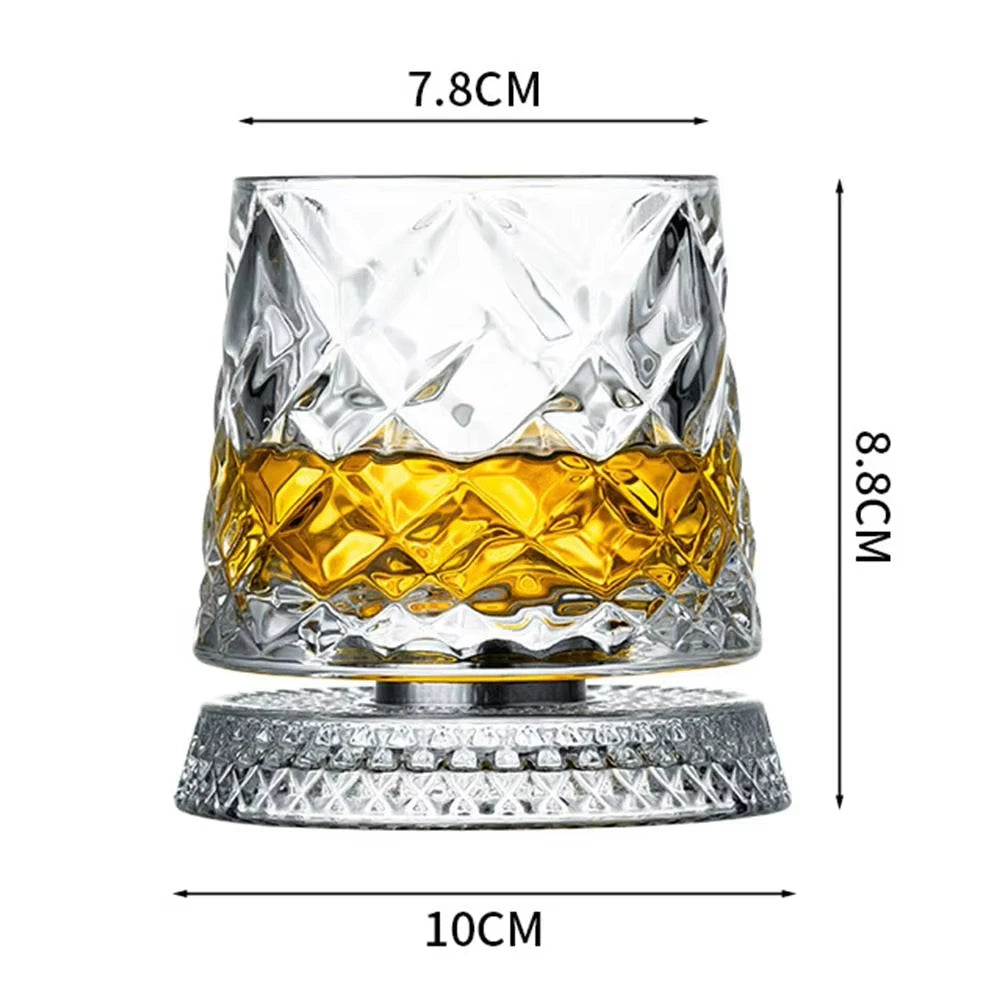 Spinning Whiskey Glasses – Set of 2
