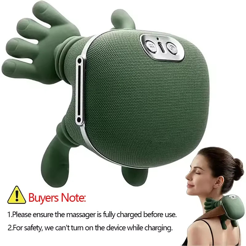 Cordless Heated Neck & Shoulder Massager