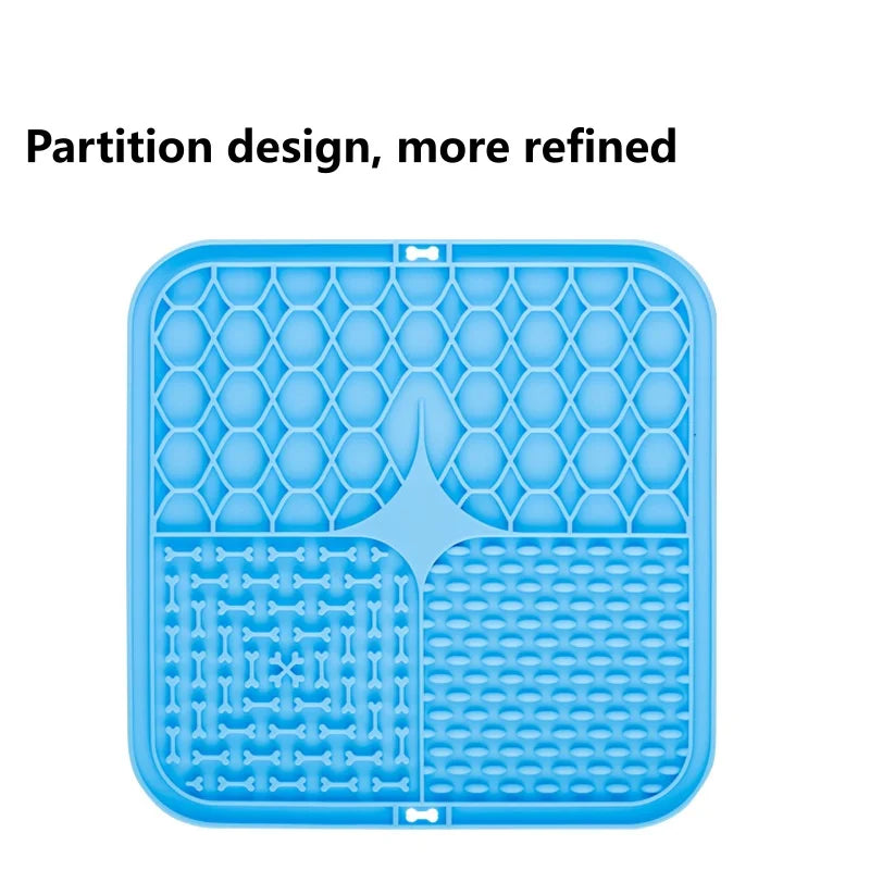 Calming Dog Lick Mat with Suction Cups