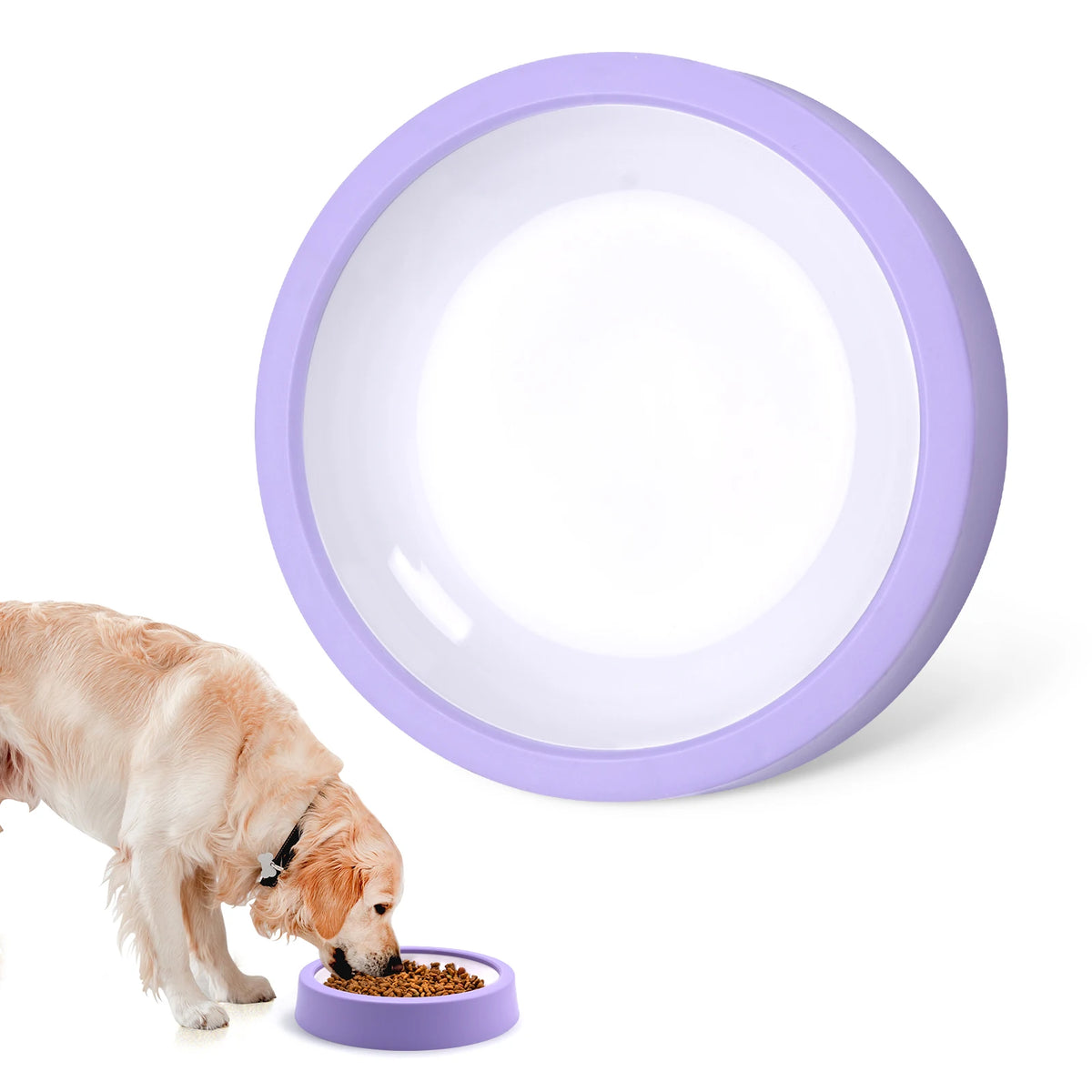 Slow Feeder Dog Bowl – Anti-Gulp Maze Design