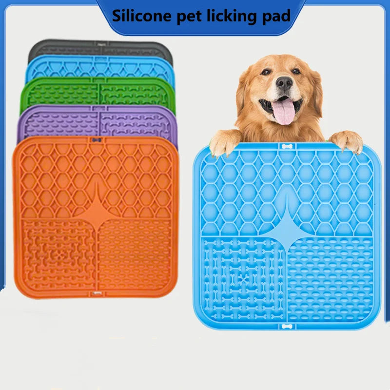 Calming Dog Lick Mat with Suction Cups